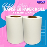 Easyprint QUAFF 100GSM Sublimation Transfer Paper Roll (8.2 inches x 100 meters)
