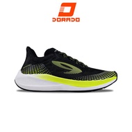 910 Nineten Haze 1.5 Sepatu Lari Original - Hitam/Hijau Neon/Putih