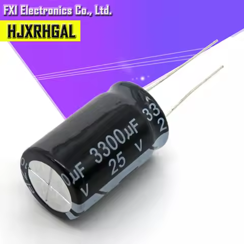 5PCS 25v3300uf 3300uf25v 16*25 25v 3300uf 16x25 Electro Electrolytic capacitor