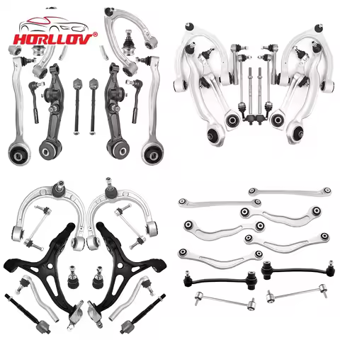 Front Rear Suspension Control Arm Kit Upper Lower Suspension Control Arm for Mercedes-Benz W205 W212