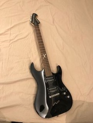 Washburn X Series electric guitar with guitar bag