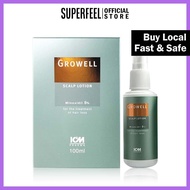 Growell Scalp Lotion 5% Minoxidil 100ml Hair Loss Treatment, Anti Hair Fall, Stimulates Hair Regrowt