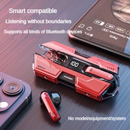 ♥Limit Free Shipping♥ New GM20 Wireless Machine A Bluetooth 5.3 Earphone Metal Lacquer Band Digital Display Esports Games Low Delay