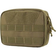 OneTigris MOLLE Pouch,  Admin Pouch Belt EDC Tool Organizer Zippered Utility Waist Pack 7.5"x5"x2"