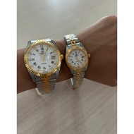 Roscani Paris Couple Analogue BG497765 & BL498765 with Box