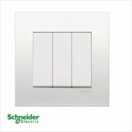 Schneider Vivace 3 gang 1 Way switch