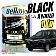 Cat Hitam Metalik Belkote 1kg Black Mica Metallic Belkote 1kg Cet Mobil dan Motor Kualitas Bagus