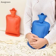 [Asegreen] 500/1000ml Water Injection Rubber Hot Water Bottle Thick Hot Water Bottle Winter Warm Water Bag Hand Feet Warmer Water Bottle