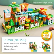 DIY Creative Building Blocks Duplo Compatble Educational toys for kids DIY toys for toddler Creative