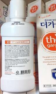 The gargle 韓國人氣漱口水
