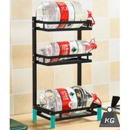 Kitchen Rack Organizer Dish Drainer Stainless Steel Dish Rack Shelf Rak Singki Pinggan Mangkuk Besi
