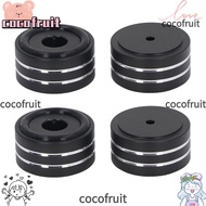 COCOFRUIT 4PCS Speaker Isolation Feet, Aluminium Alloy Anti Slip Shock Absorbing|Feet, Easy To Insta