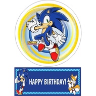 Sonic The Hedgehog  Edible Image For cake Decoration