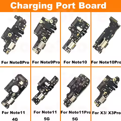 1pcs Charging Port Board For Xiaomi Redmi Note 8Pro 9S 9Pro 10 10Pro 11 11Pro 4G 5G Poco X3 USB Char