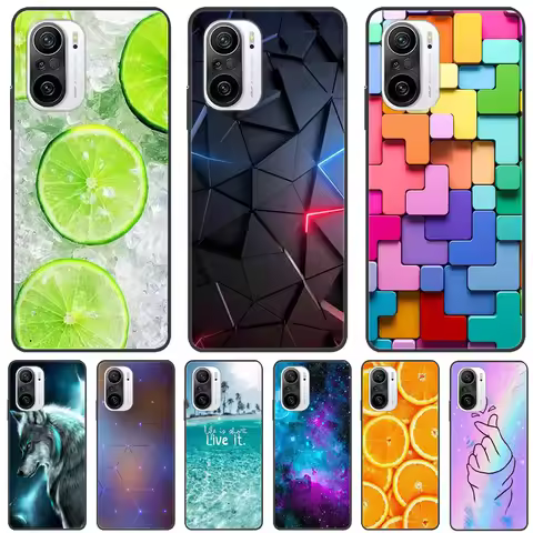 For Xiaomi Mi 11i 5G Case 6.67'' Black Bumper Coque Soft TPU Case for Xiaomi 11i Mi11i 5G Phone Back