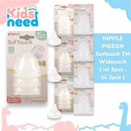 (NEW) PIGEON SoftTouch TM Nipple Blister size SS SML LL LLL Original Pigeon Contents 2 and contents 