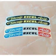 Takasago Excel Asia rim sticker