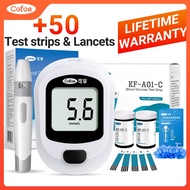 Cofoe Blood Sugar Test Kit Glucometer Complet Set with Test Strips lancets Blood Glucose Meter Diabetes test kit Monitoring
