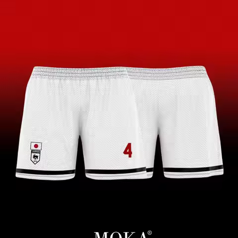 Blue Lock Japan U20 White Cartoon Anime Jersey Men Shorts Summer 2024 New Fashion Women Short Pants 