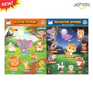 JOYTOY Diurnal & Nocturnal Animals Fun Charts