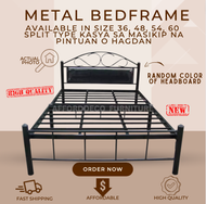 Detachable / Split Type Steel Metal Bed Frame Cushion Head Board (Double/ 48"x 75")