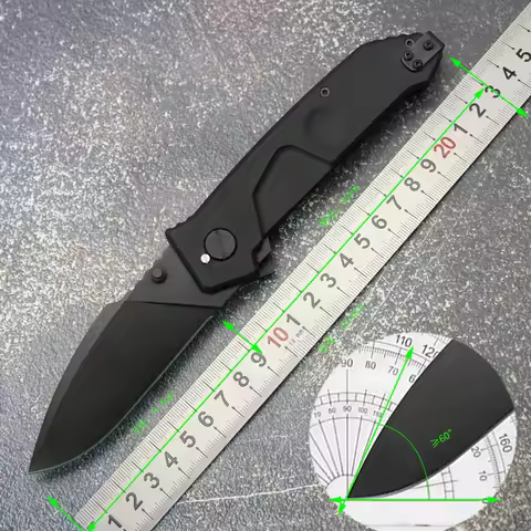 MF1# Folding Knife N690 Blade 6061-T6 Aluminum Handle Camping Multi-function Trekking Tactical Fishi