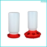 Alia Chick Feeder Waterer Combo for Poultry Plastic 1 Quart Feeder 0 9 Quart Waterer