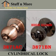 Tombol Pintu Cylindrical Door Lock Kunci Bilik