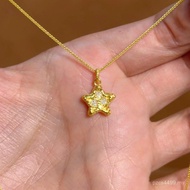 Bei Clavicle Star Mo Pendant Pendant Watercolor Gold Hammer Hanging Wholesale 18k Sang Gold au750 Me