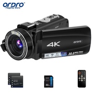 ORDRO Z88 4k Camcorder With 10x Optical Zoom Ultra HD Digital Video Camera