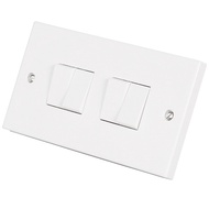 4 GANG LIGHT SWITCH 2 WAY 146British Standard British Style British Regulation UK4Wall Switch