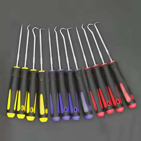 4Pcs Oil Seal Screwdrivers Car Auto Vehicle Pick Hooks For Garages General-Plumbers Mechanics Worksh
