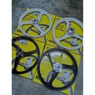 SPORT RIM 3BATANG Y125ZR/LCV8/Y15/Y16ZR CUSTOM ADAPTED HUB