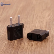 Legogoll 2Pcs US AU EU US To EU/EU To US Plug Adapter Euro Travel Power Adapter Plug Outlet Converte