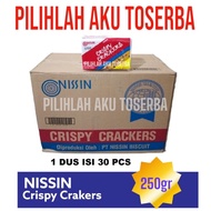 Biskuit Nissin CRISPY CRACKERS 250 gr - ( HARGA 1 DUS isi 30 pcs )