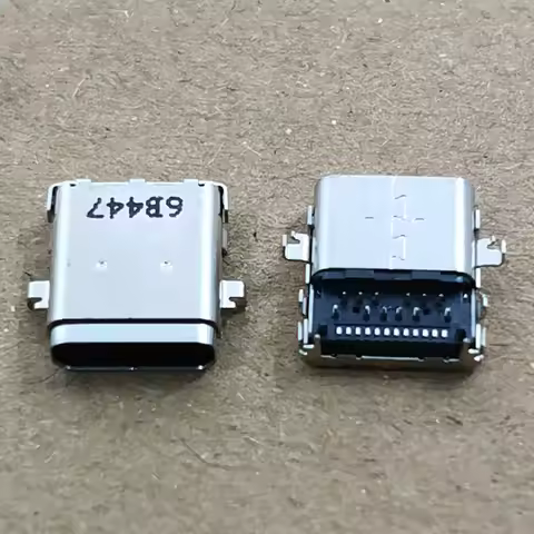 24 Pin USB C Socket Connector Jack Micro USB Type C 3.1 Female 24P Power Charging Socket Port For Xi