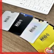 RFID Card Sleeve Passport Protector Aluminum Foil Anti Skimming Block NFC Waterproof EZ Link Credit 