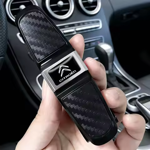 1Pcs Car Sun Visor Glasses Clip Ticket Card Storage Clamp For Citroen C6 C4 2CV VTS DS3 RD3 Cross Be