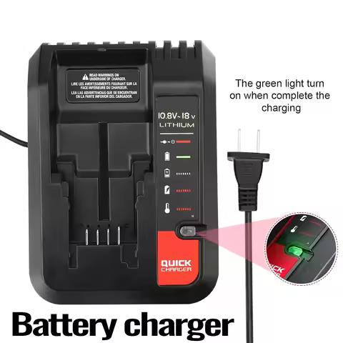 2A Lithium Battery Charger Fast Charge For Black And Decker Model LBXR20 LBXR20B ASL186K ASL188K 18V