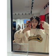 [Droom7] Genuine Korean Taeyeon Ougi Corduroy Sleeve Drawstring Sweatshirt 25FW189 Shrimp Coin Rewar