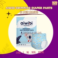 AIWIBI Disposable Baby Swimming Diaper Pants SIZE L/XXL/XXL/XXXL (1 pcs/pack)
