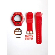 [UNTUK DW6900 COPY ORI SAHAJA] B&B BnB Band and Bezel GShock DW6900 DW6930 Ironman Merah Red