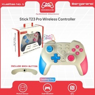 T23 Pro Stick Stick Pro Controller Nintendo Switch Lite OLED Android PC Laptop Dazzling Grey