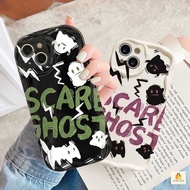 CC60 CC61 SOFTCASE SCARE GHOST FOR REDMI 14T 5G 14C 14 A3 NOTE 13 NOTE 13 PRO 5G A1 2022 A2 2023 9 9