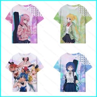 GN BOCCHI THE ROCK Yamada Ryo Ijichi Nijika Cosplay cloth summer T-shirt Anime Short Sleeve Top NG