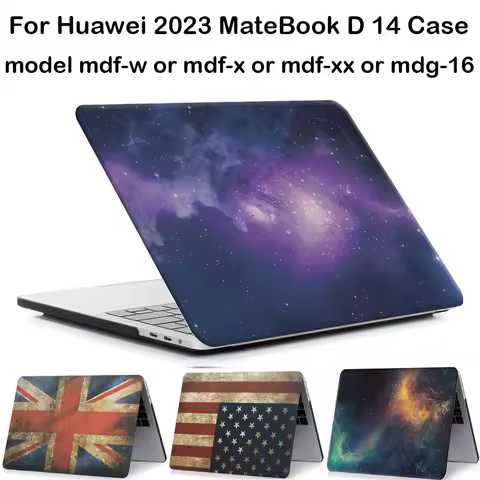 newest laptop case for 2024 huawei matebook d 14 mdf-x case for huawei matebook d14 2023 mdf-x shell
