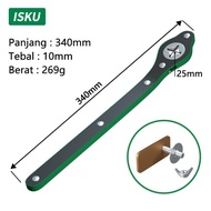 ISKU Kunci Pas Dongkrak Mobil Universal Ratchet Kunci Pemutar Dongkrak - Kunci Dongkrak