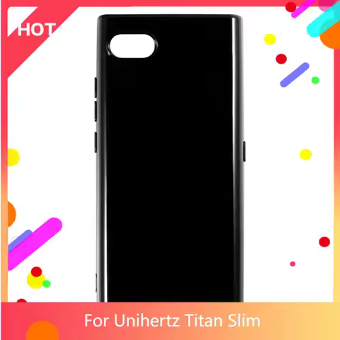 Titan Slim Case Matte Soft Silicone TPU Back Cover For Unihertz Titan Slim Phone Case Slim shockproo