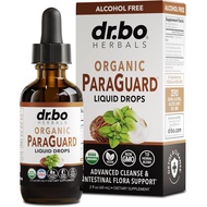 ParaGuard Cleanse Liquid Organic Detox - Organic Intestinal Guard Formula Supplement for Humans with