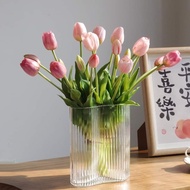 Fake Flowers - Tulip Bouquet Of 5 Flowers - Home Decoration, Wedding Bouquet.